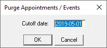 Purge Old Appointments - Dentrix Faster